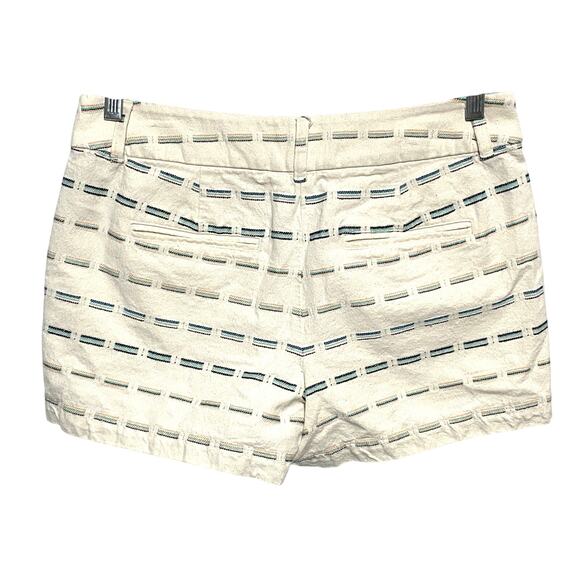 Ann Taylor Loft 4 Inch Shorts Blue Pink Tan Shorts Womens 0 Cotton Acrylic Blend - Picture 3 of 6
